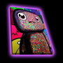 Wallity Pintura en Lienzo Decorativa Iluminada por LED Multicolor 45 x 70 cm